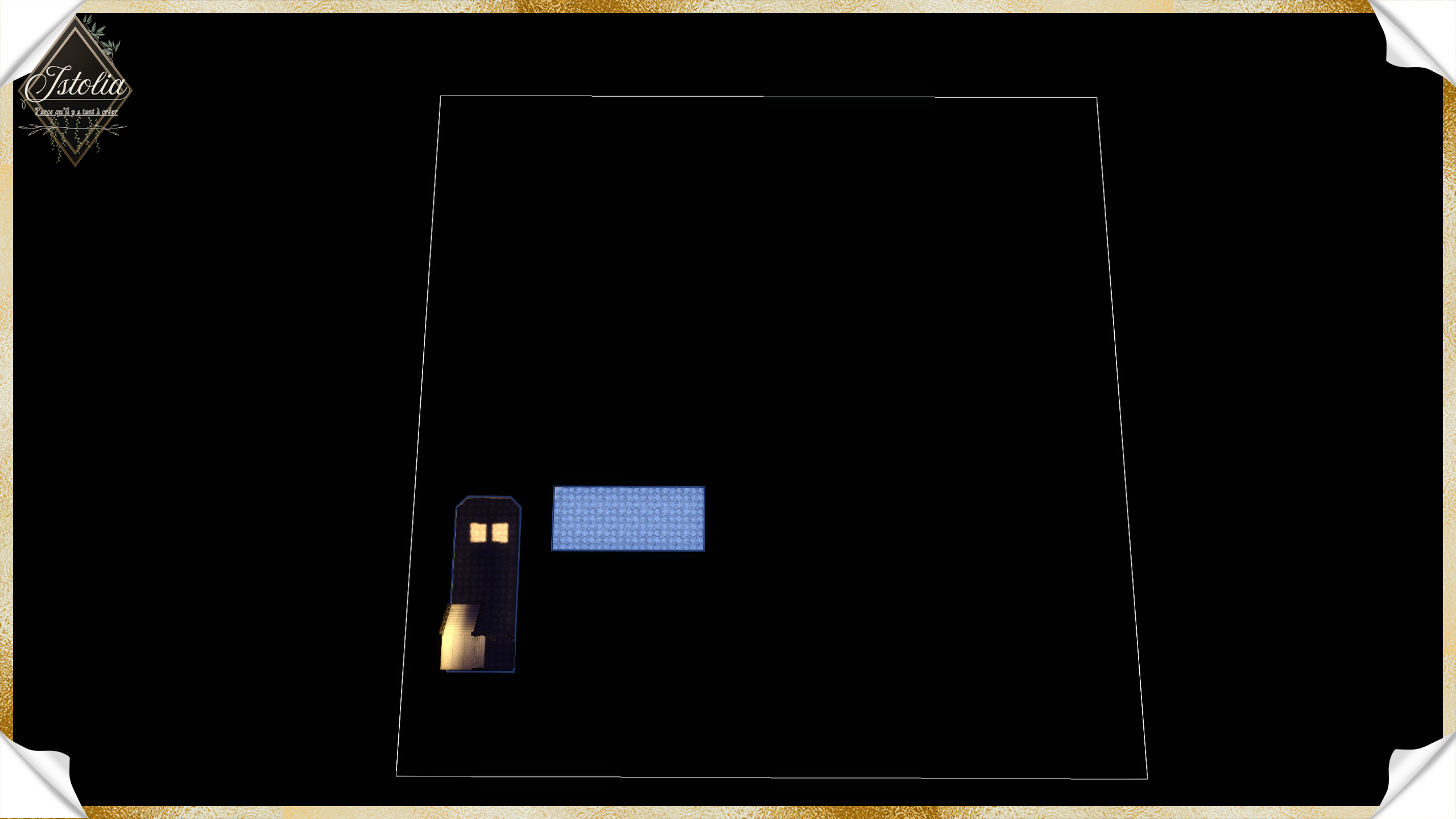 Les Sims 4 | Monastère/Château du vieux saule plan sous-sol monastère Sims 4