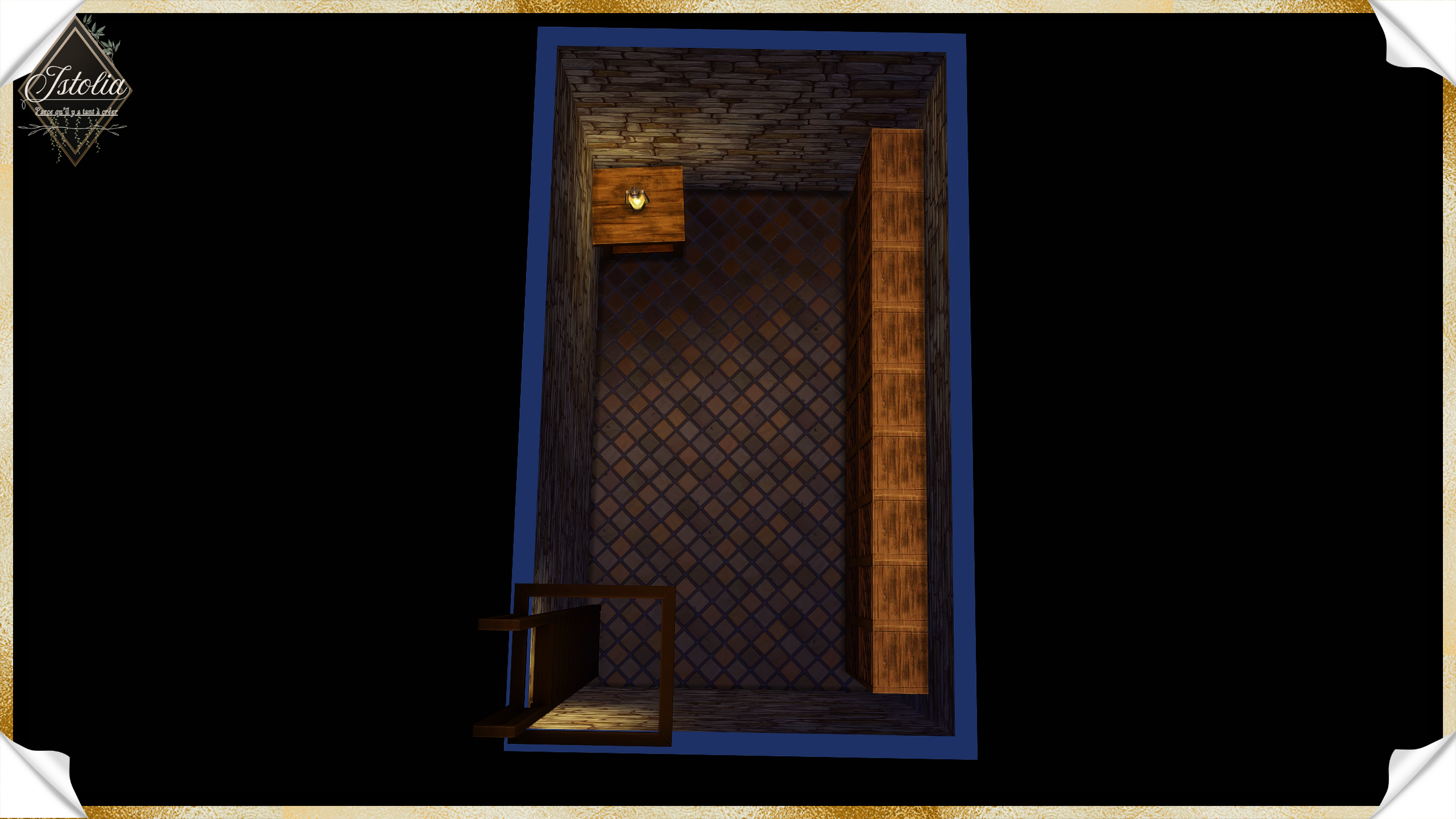 Sims 4 | La Chariotte Plan du dessus – cave creusée pour vieillir le nectar