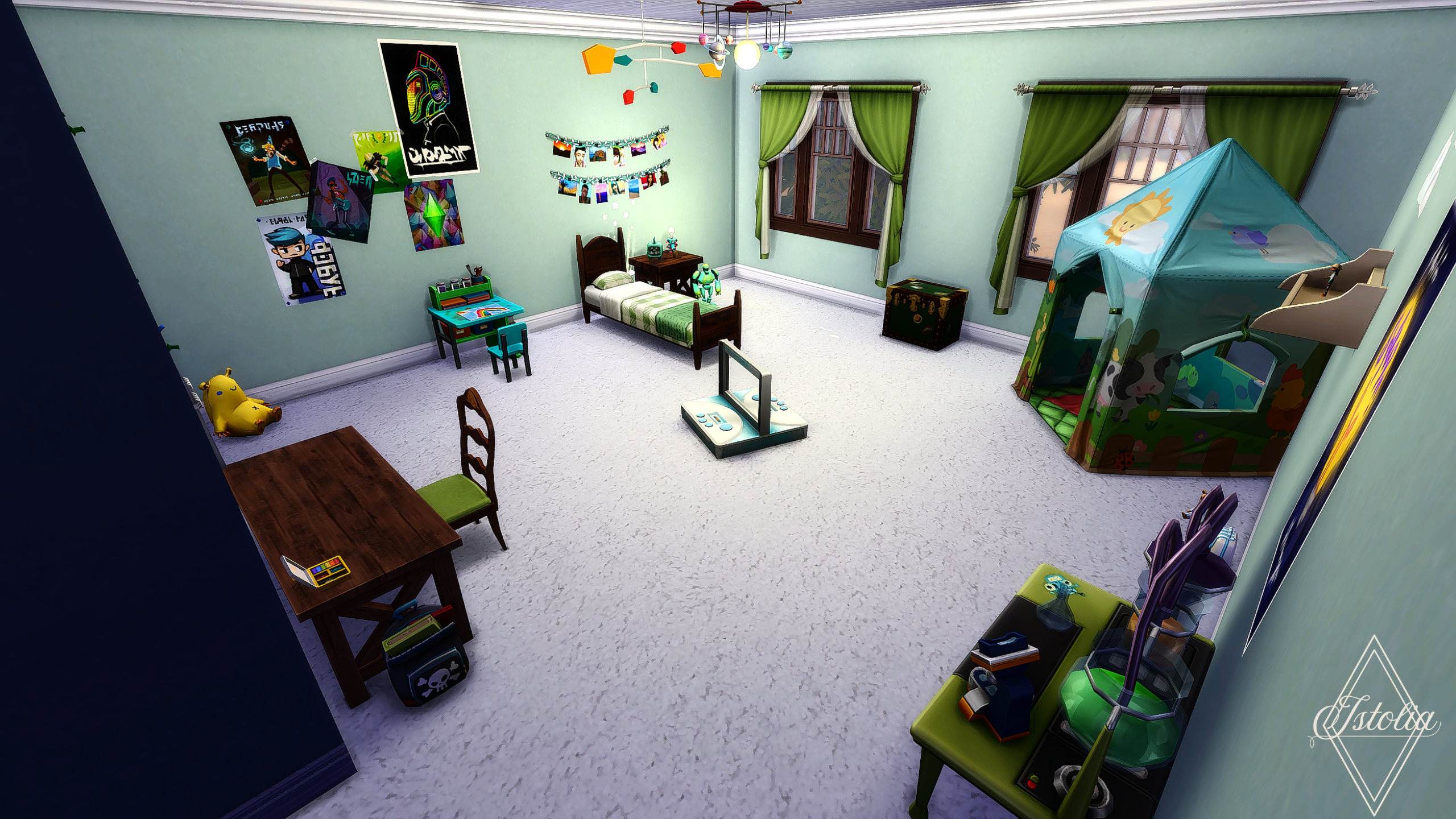 Les Sims 4 | Le Ranch Sabot 'O' Tac Chambre enfant colorée – Les Sims 4