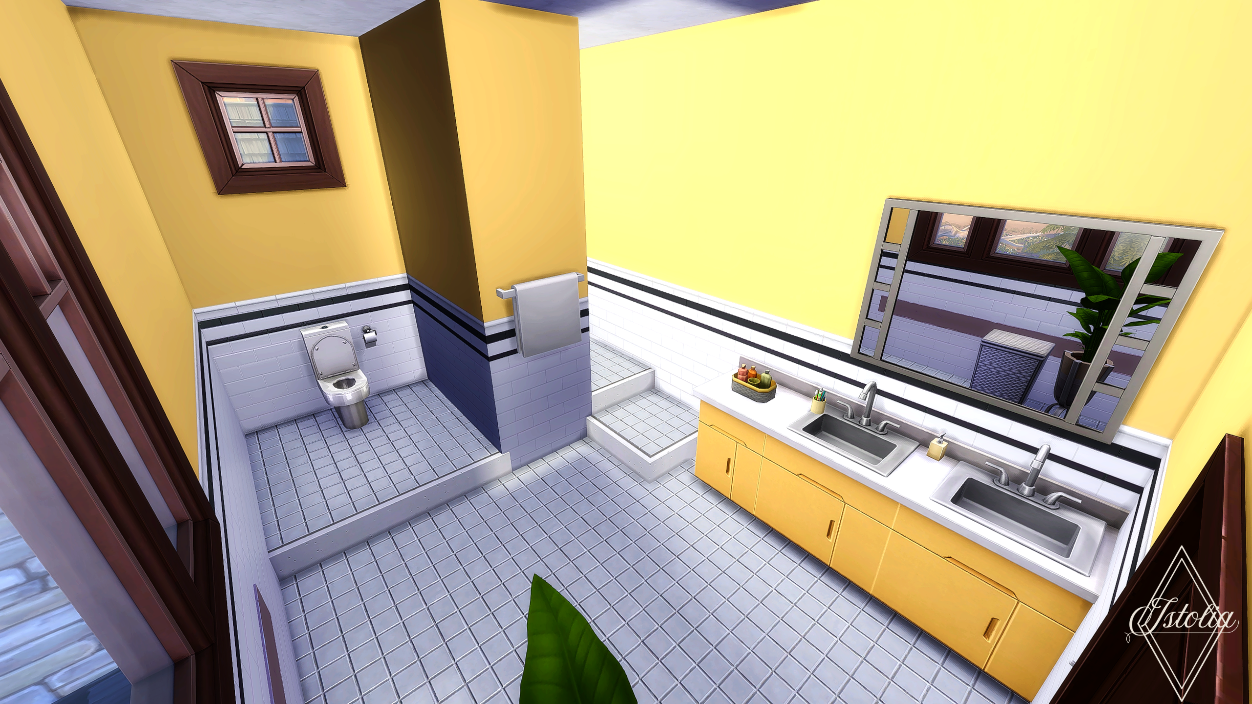 Les Sims 4 | Le Ranch Sabot 'O' Tac Salle de bain de l’étage – Les Sims 4