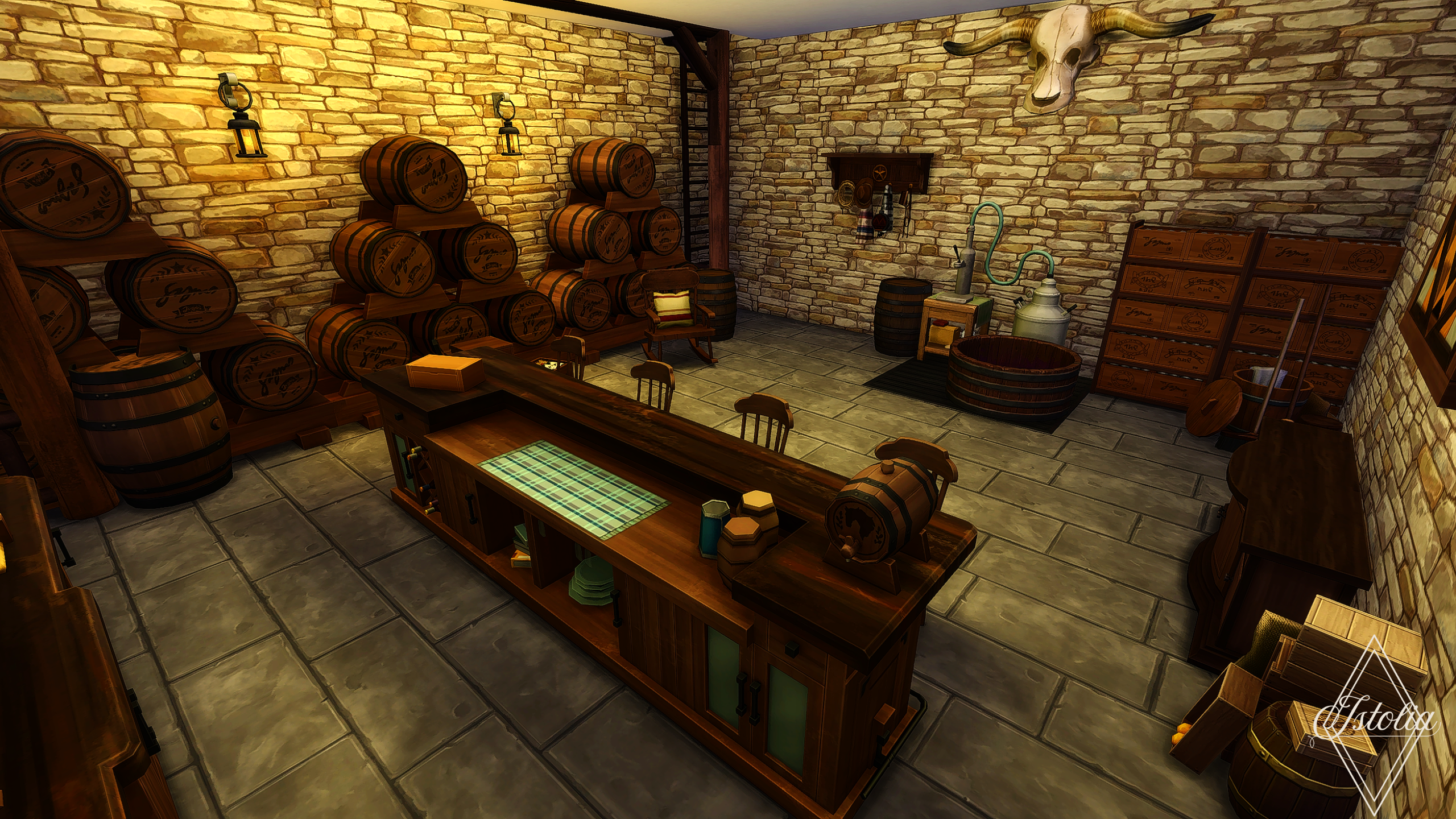 Les Sims 4 | Le Ranch Sabot 'O' Tac Cave rustique dans un ranch familial – Sims 4