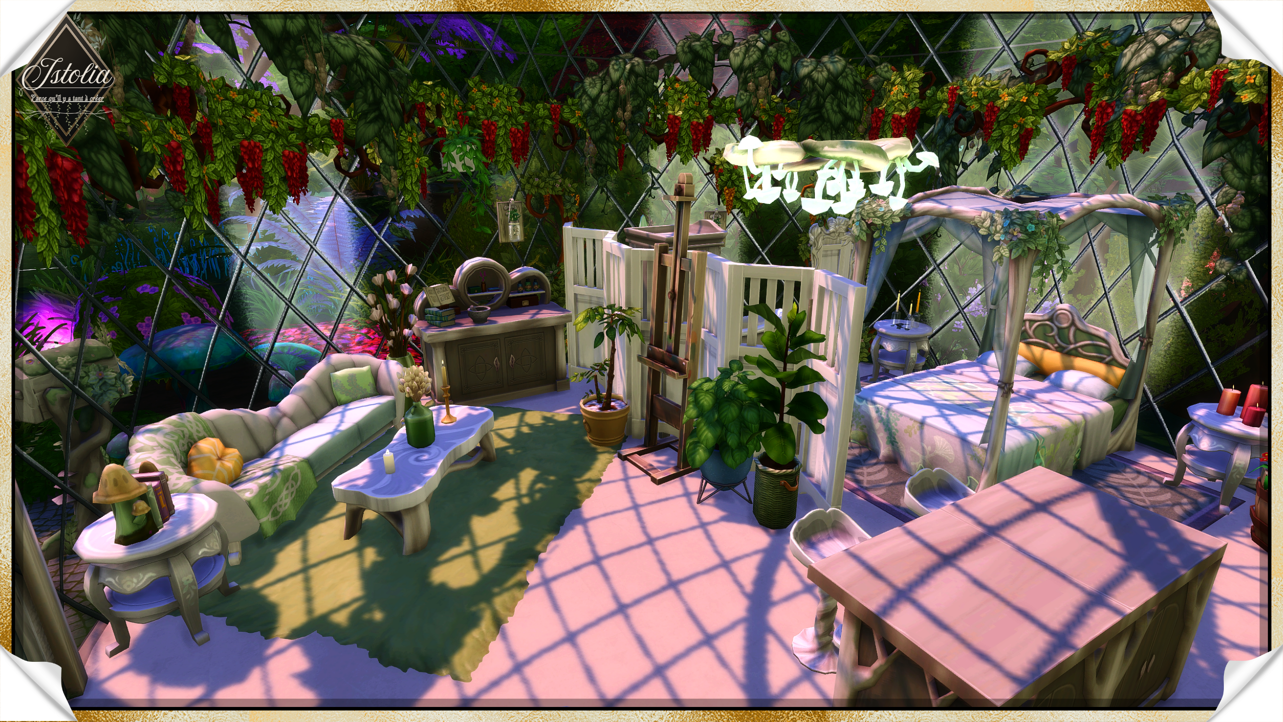 Les Sims 4 | L'Élixir d'Alsimy intérieur bouteille féerique Sims 4