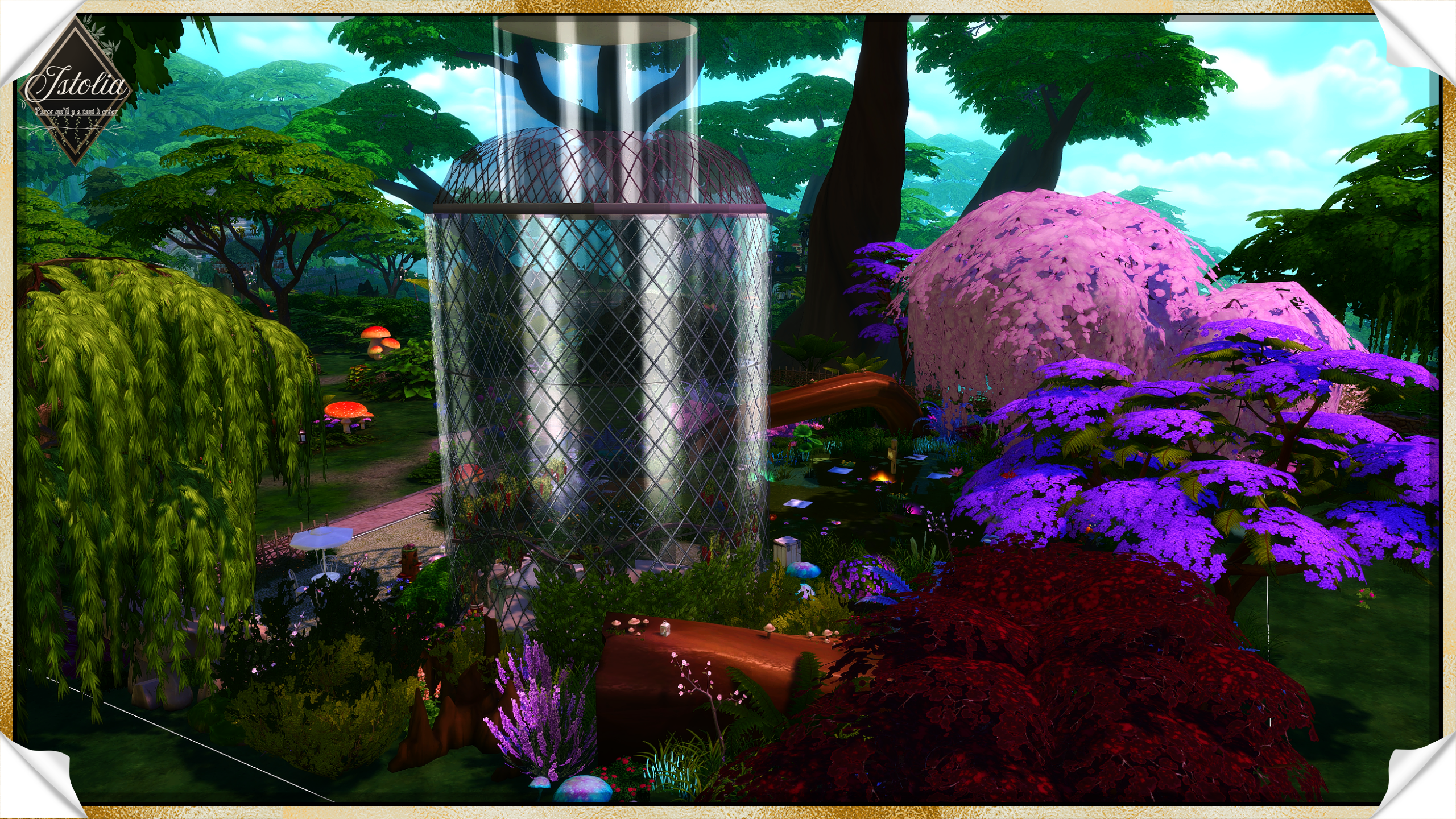 Les Sims 4 | L'Élixir d'Alsimy arrière bouteille élixir jour Sims 4