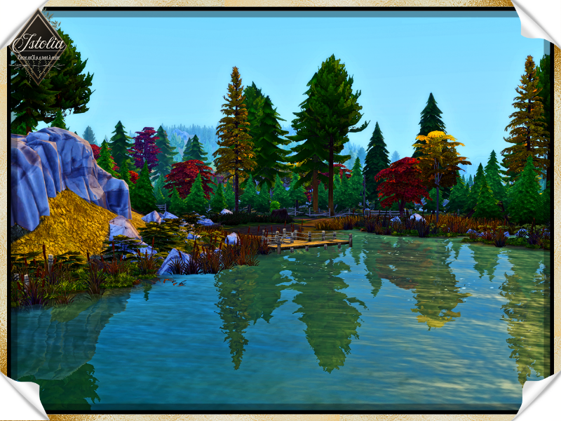 Automne dans les Sims 4 Moonwood Mill ASMR