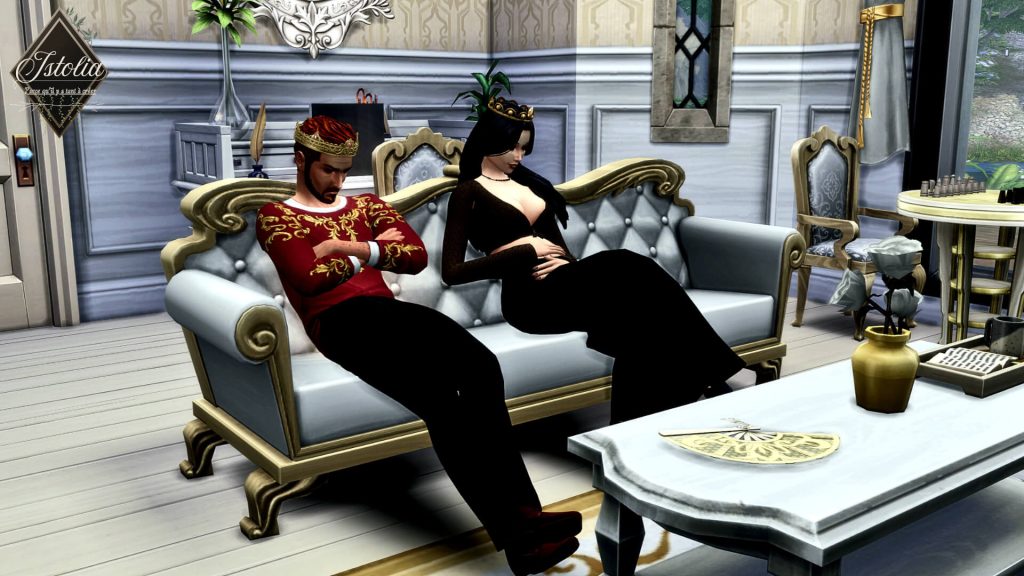 Traduction FR Seated Nap de Meraki traduit par Istolia Sims 4