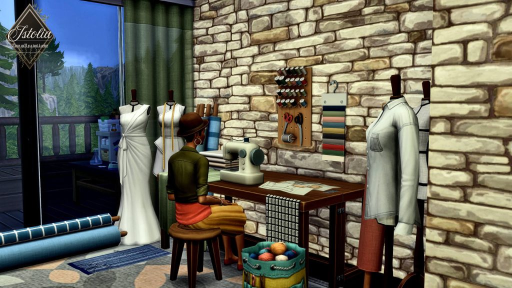 Traduction Française du mod The Seamstress Career - Carrière de la moddeuse Dion traduit par Istolia Sims 4