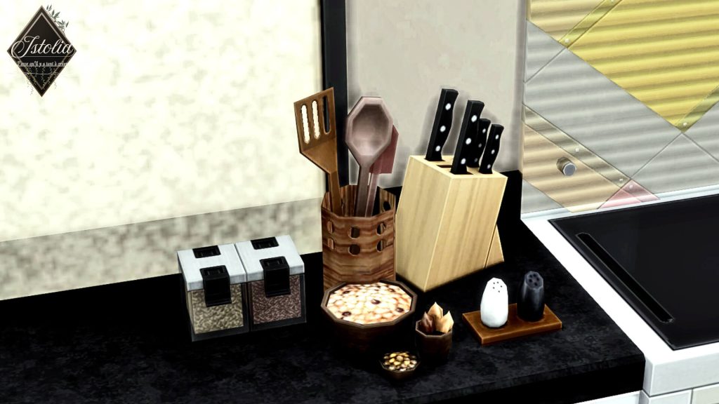 Traduction FR Custom Food Enabler Core de LuSimLaStars traduit par Istolia Sims 4