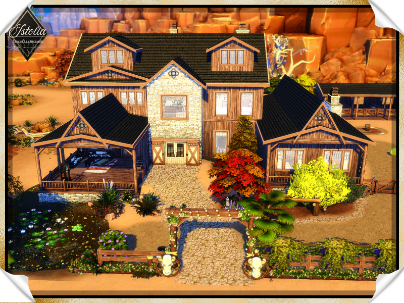 Ranch Familiale dans les Sims 4