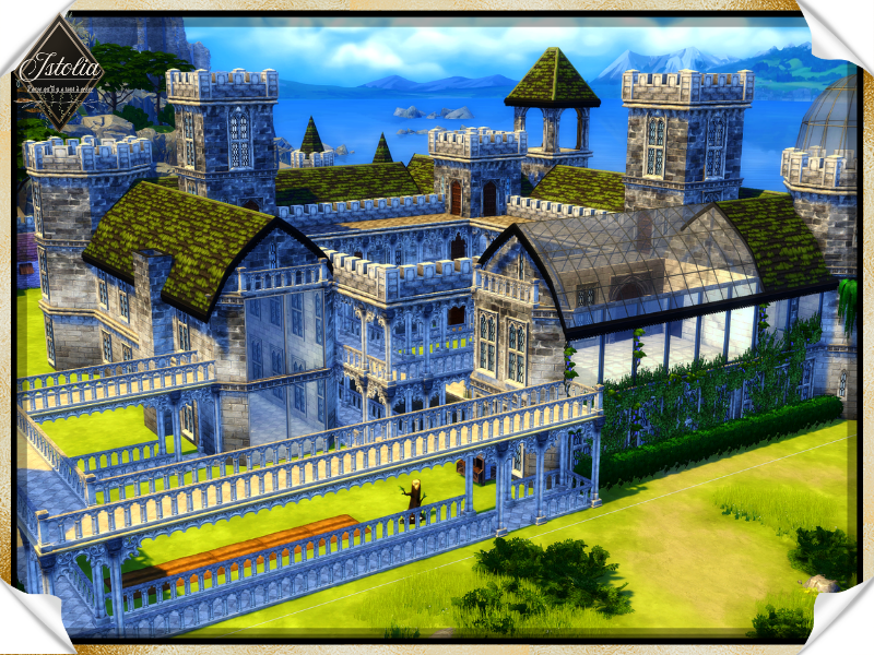 Monastère Château dans les Sims 4