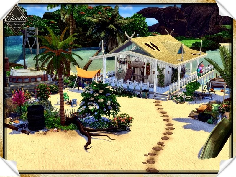 Une cabane abandonnée de pêcheur pour un challenge